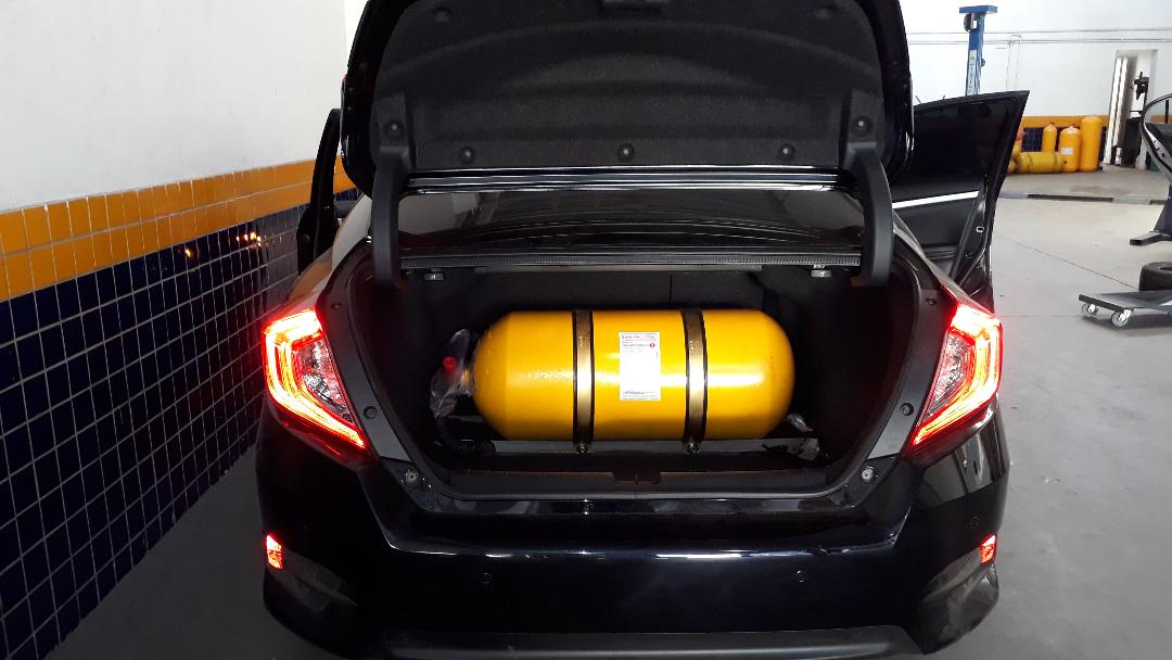 Instalação GNV em SUV